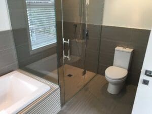 new tiled shower in karaka auckland - bathroom planning