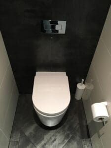 in wall toilet cistern - nice toilet - good toilet flush