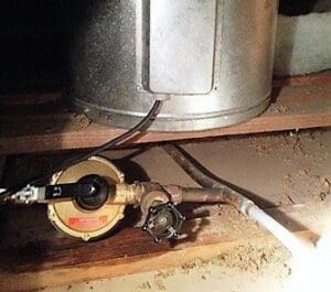 leaking low pressure hot water cylinder valve fixed by regency plumbing