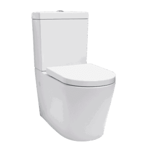 edge back to wall toilet suite - good toilet flush