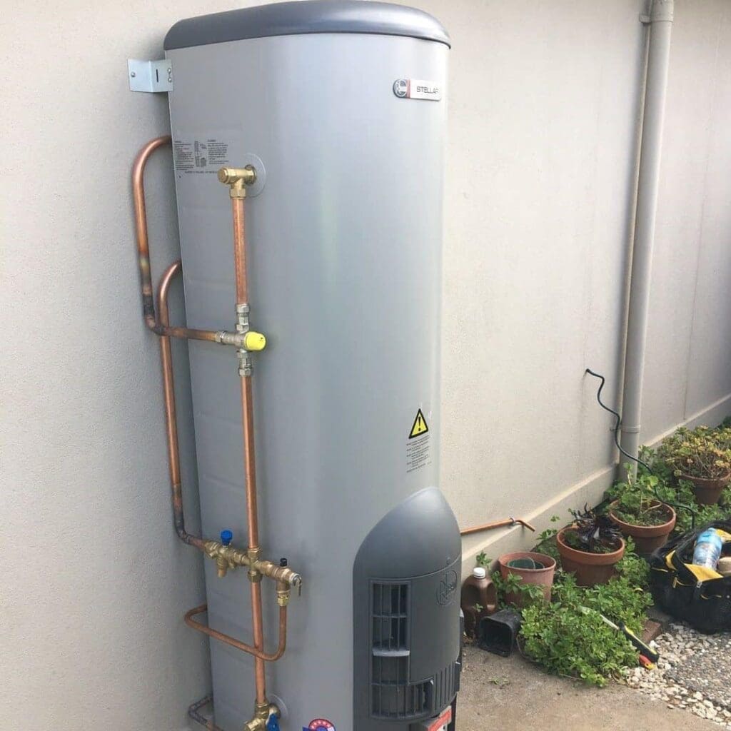 rheem stellar 130 replaced by regency plumbing