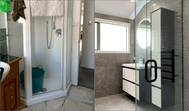 bathroom renovation process