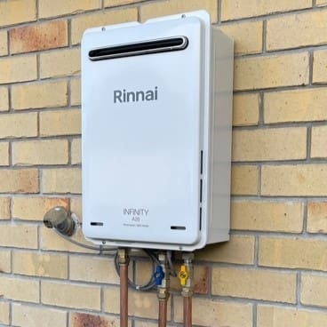 black friday deal on rinnai infinity a26 gas hot water heater - auckland - regency plumbing