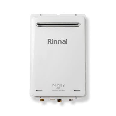 rinnai infinity a26 gas hot water heater - regency plumbing